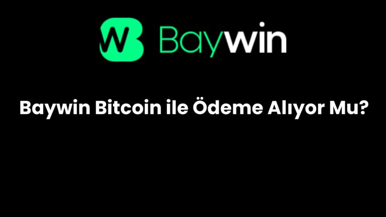 Baywin Bitcoin ile Ödeme Alıyor Mu?