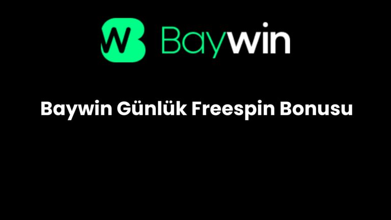 Baywin Günlük Freespin Bonusu